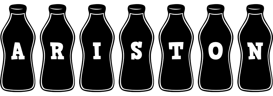 Ariston bottle logo