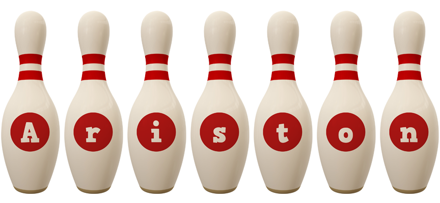Ariston bowling-pin logo