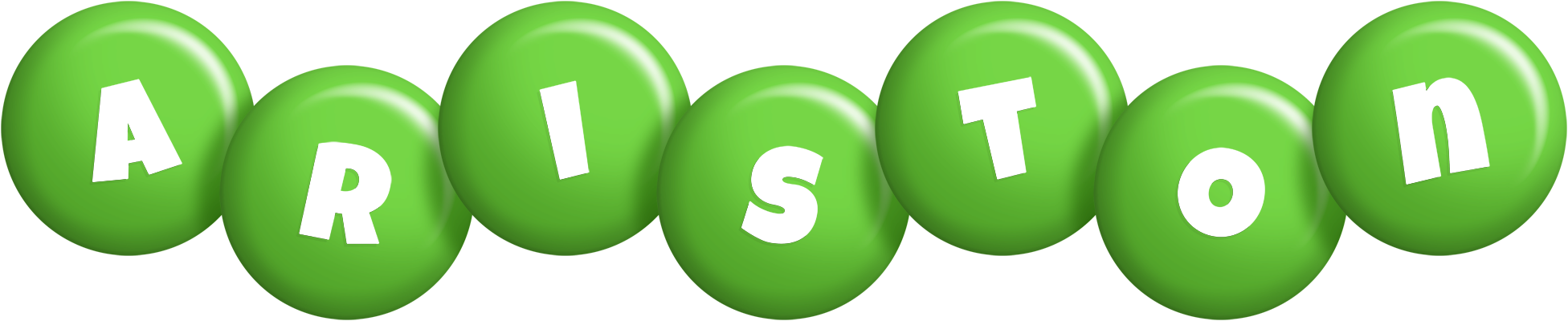 Ariston candy-green logo