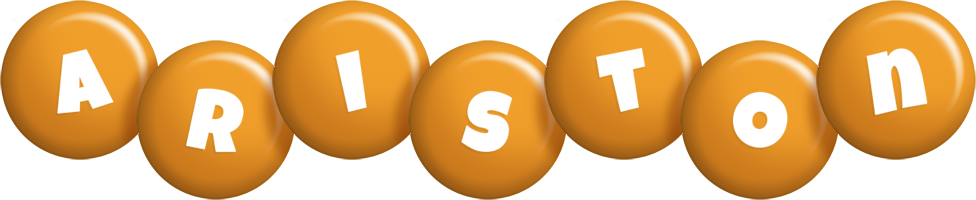 Ariston candy-orange logo