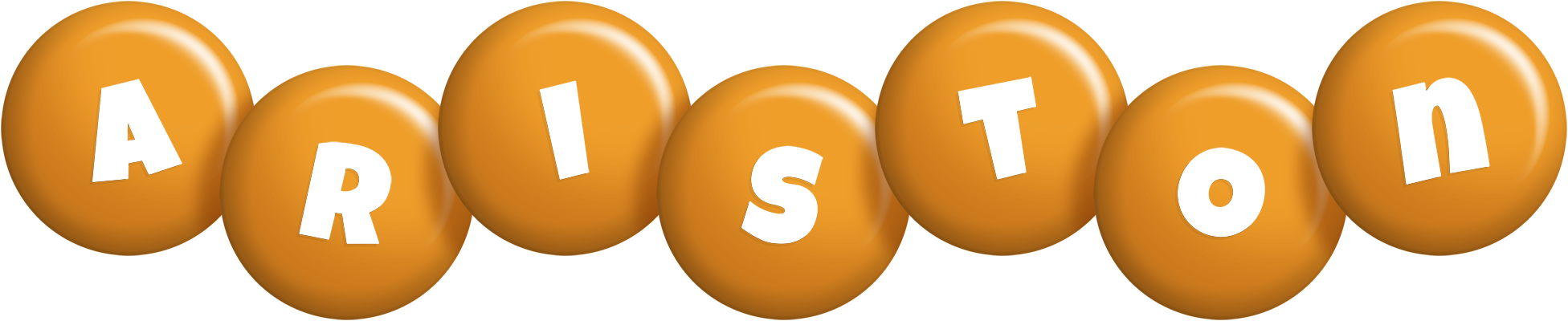 Ariston candy-orange logo