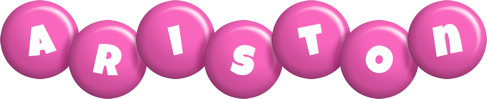 Ariston candy-pink logo