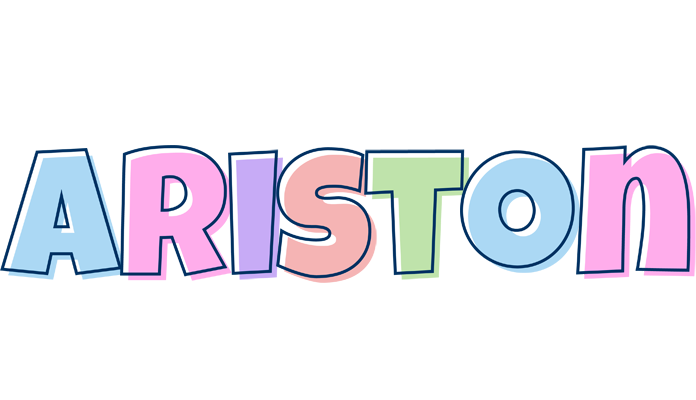 Ariston pastel logo