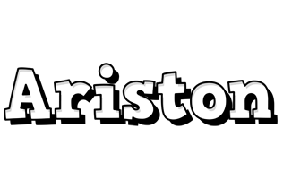 Ariston snowing logo