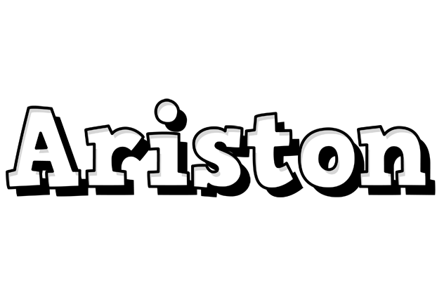 Ariston snowing logo