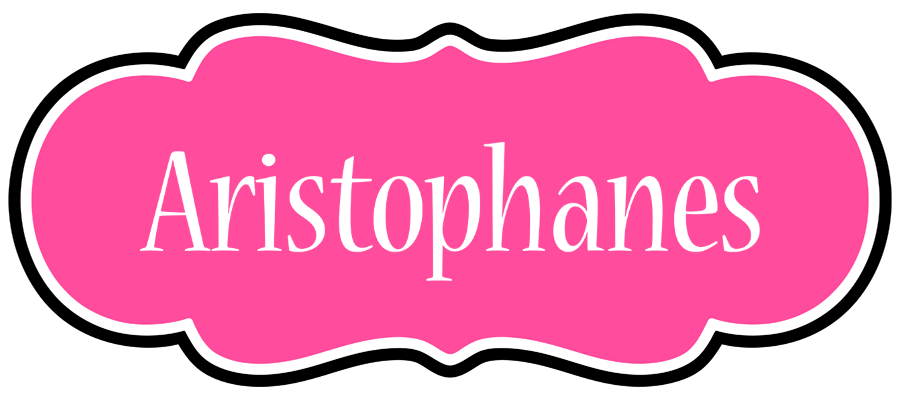 Aristophanes invitation logo