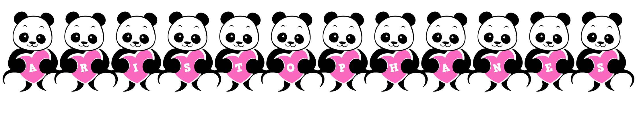 Aristophanes love-panda logo