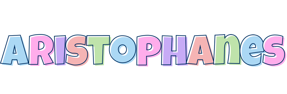 Aristophanes pastel logo