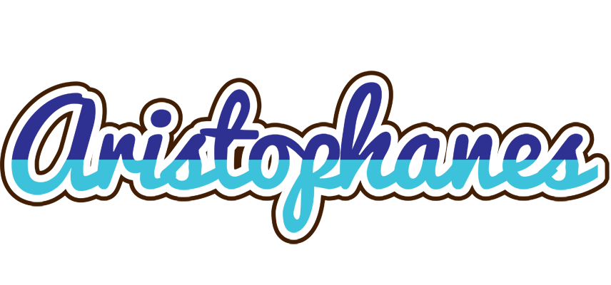 Aristophanes raining logo
