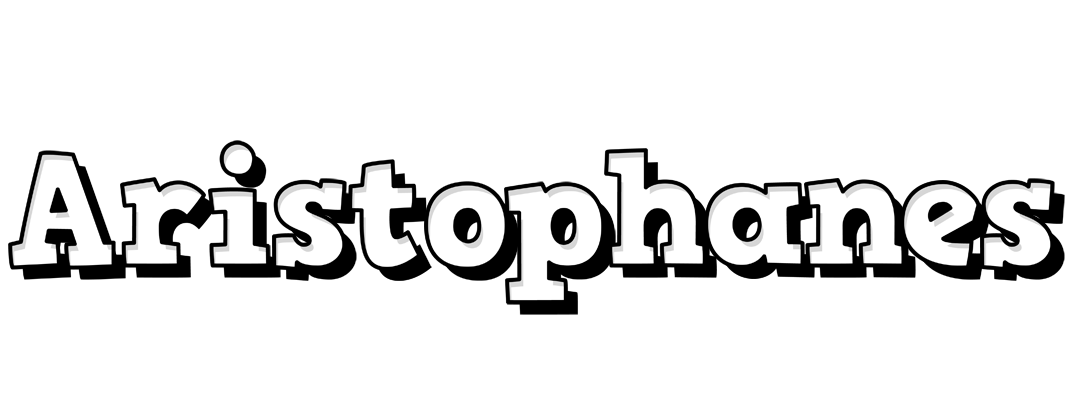 Aristophanes snowing logo