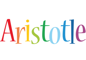 Aristotle birthday logo