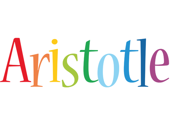 Aristotle birthday logo