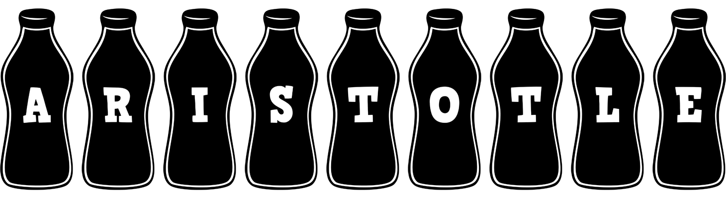 Aristotle bottle logo
