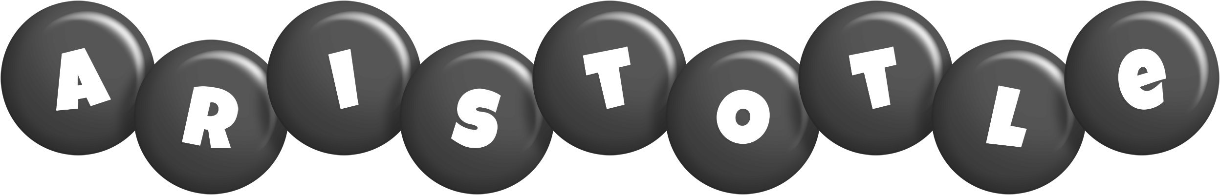 Aristotle candy-black logo