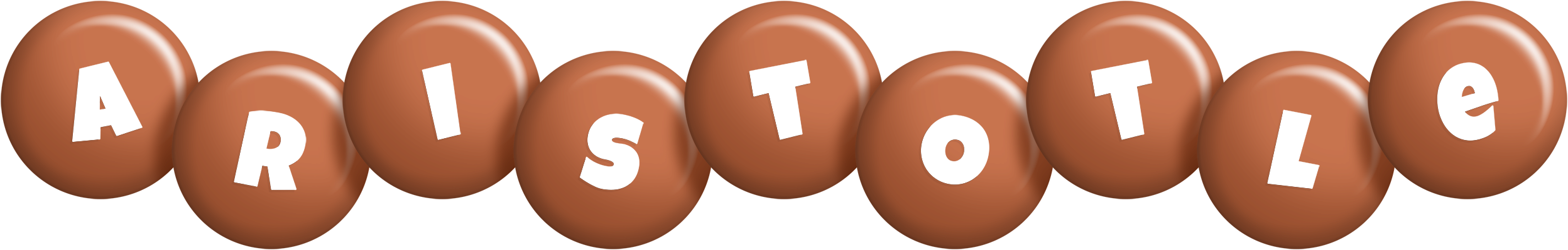 Aristotle candy-brown logo