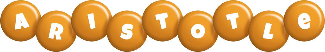 Aristotle candy-orange logo