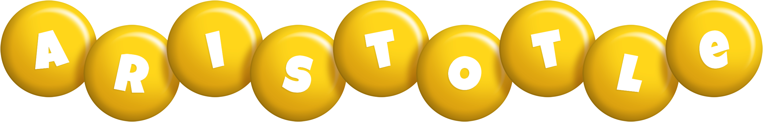 Aristotle candy-yellow logo