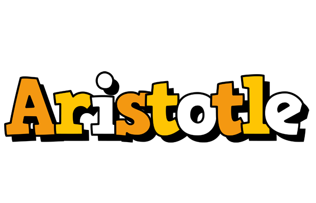 Aristotle cartoon logo