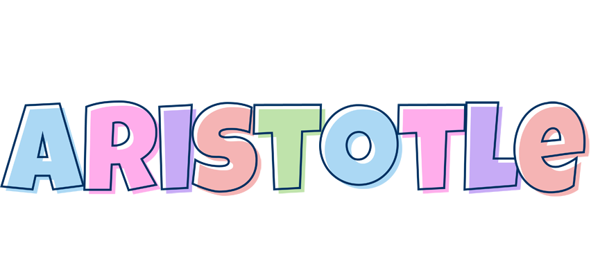 Aristotle pastel logo