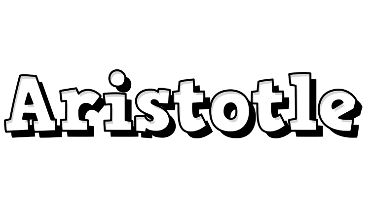 Aristotle snowing logo