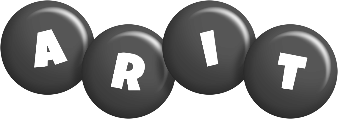 Arit candy-black logo