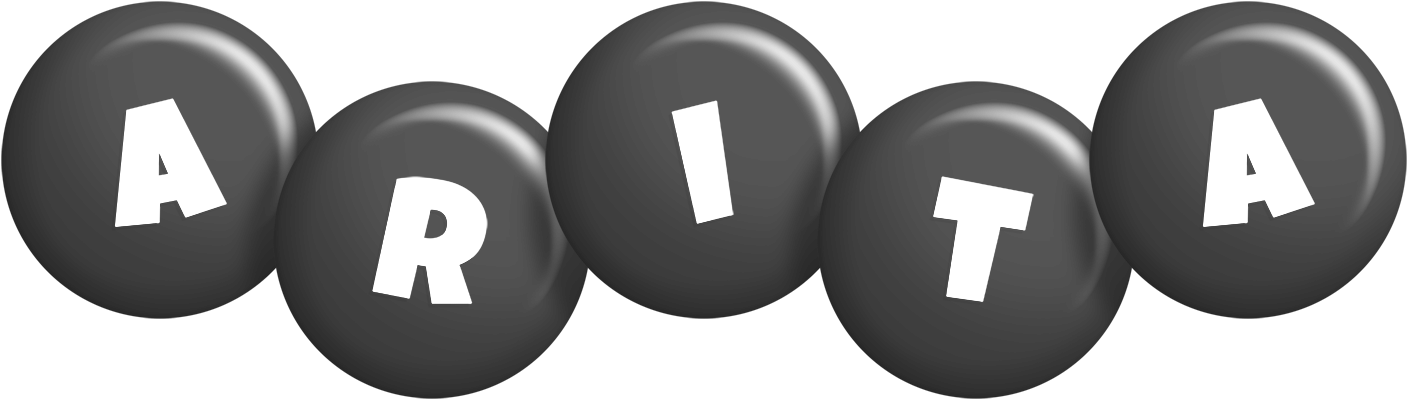 Arita candy-black logo