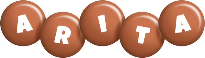 Arita candy-brown logo