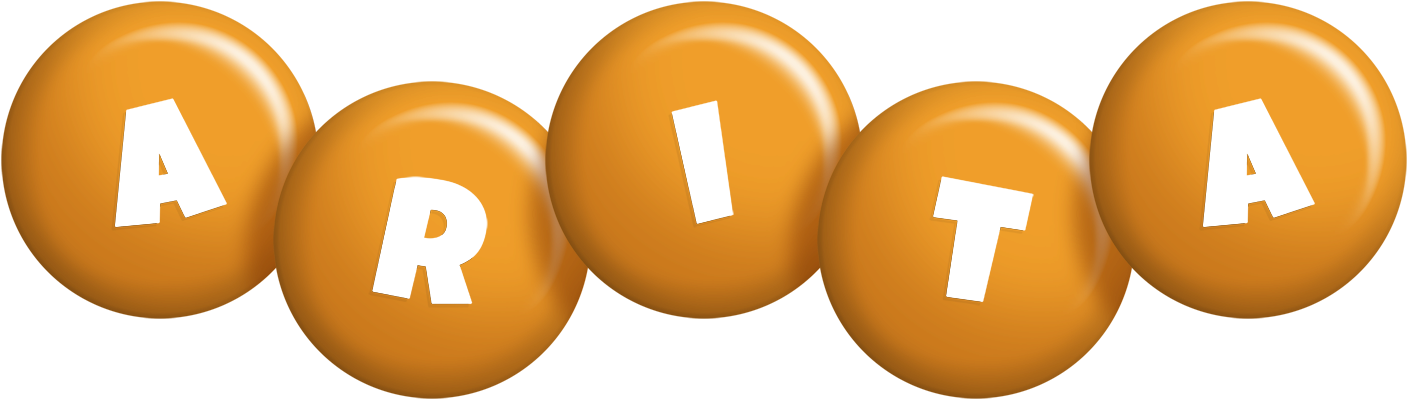 Arita candy-orange logo