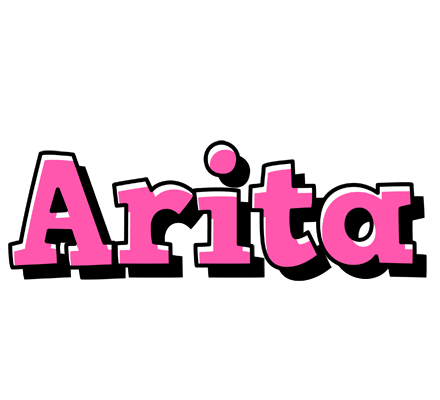 Arita girlish logo
