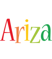 Ariza birthday logo