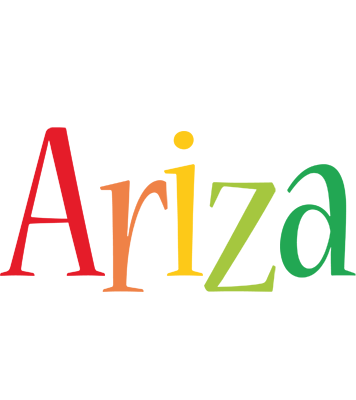 Ariza birthday logo