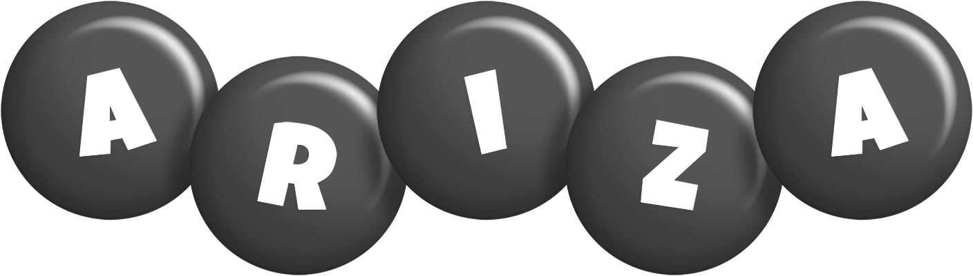 Ariza candy-black logo