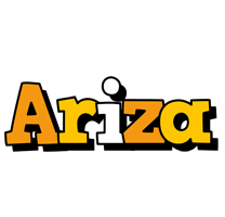 Ariza cartoon logo