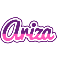 Ariza cheerful logo