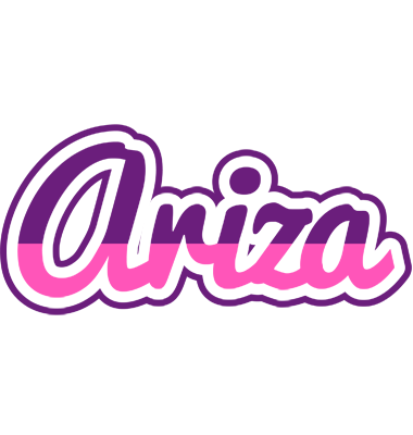Ariza cheerful logo