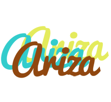 Ariza cupcake logo