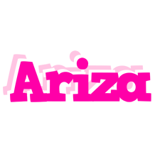 Ariza dancing logo