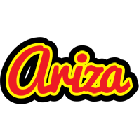 Ariza fireman logo