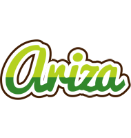 Ariza golfing logo