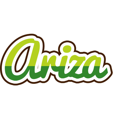 Ariza golfing logo