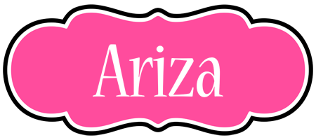 Ariza invitation logo