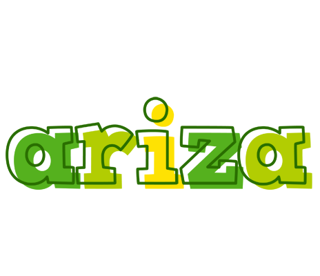 Ariza juice logo