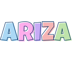 Ariza pastel logo