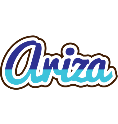 Ariza raining logo