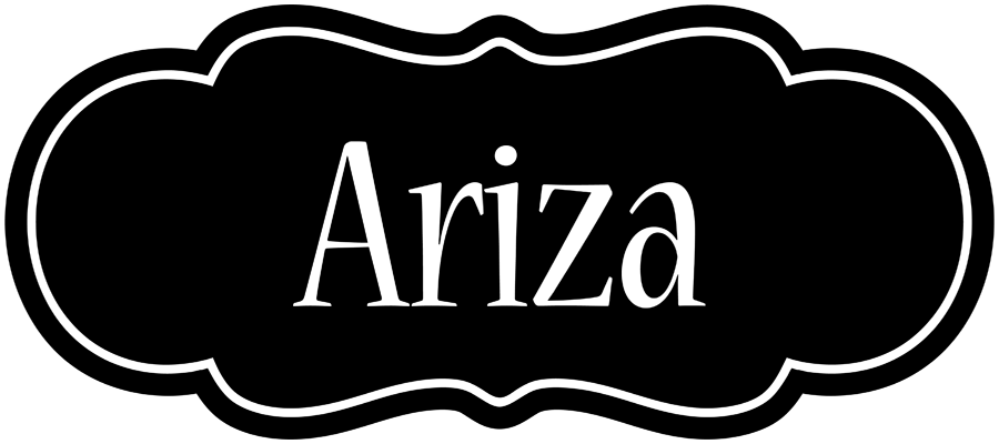Ariza welcome logo