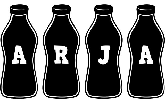 Arja bottle logo
