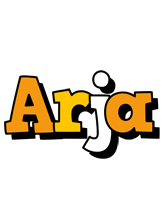 Arja cartoon logo