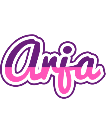 Arja cheerful logo