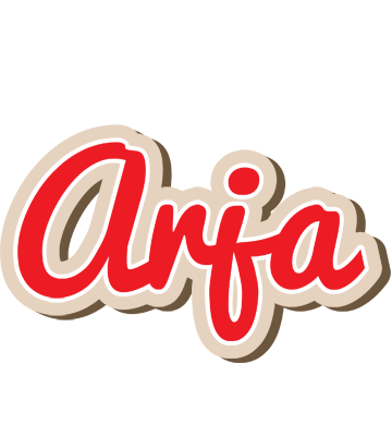 Arja chocolate logo