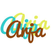 Arja cupcake logo